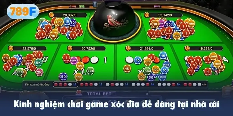 Kinh nghiệm chơi game xóc đĩa online dễ dàng tại nhà cái